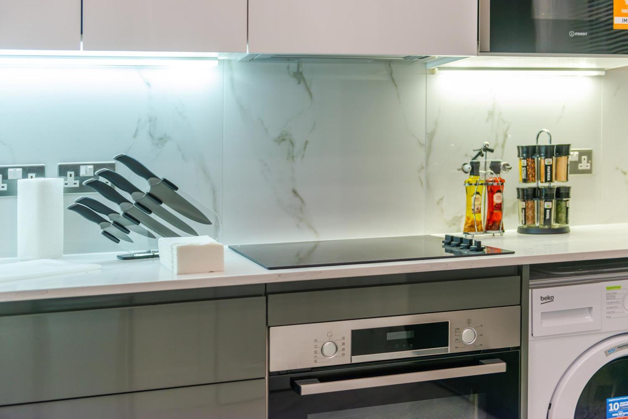 5H Modern Elegance 1-Bedroom City Living In London Eksteriør billede