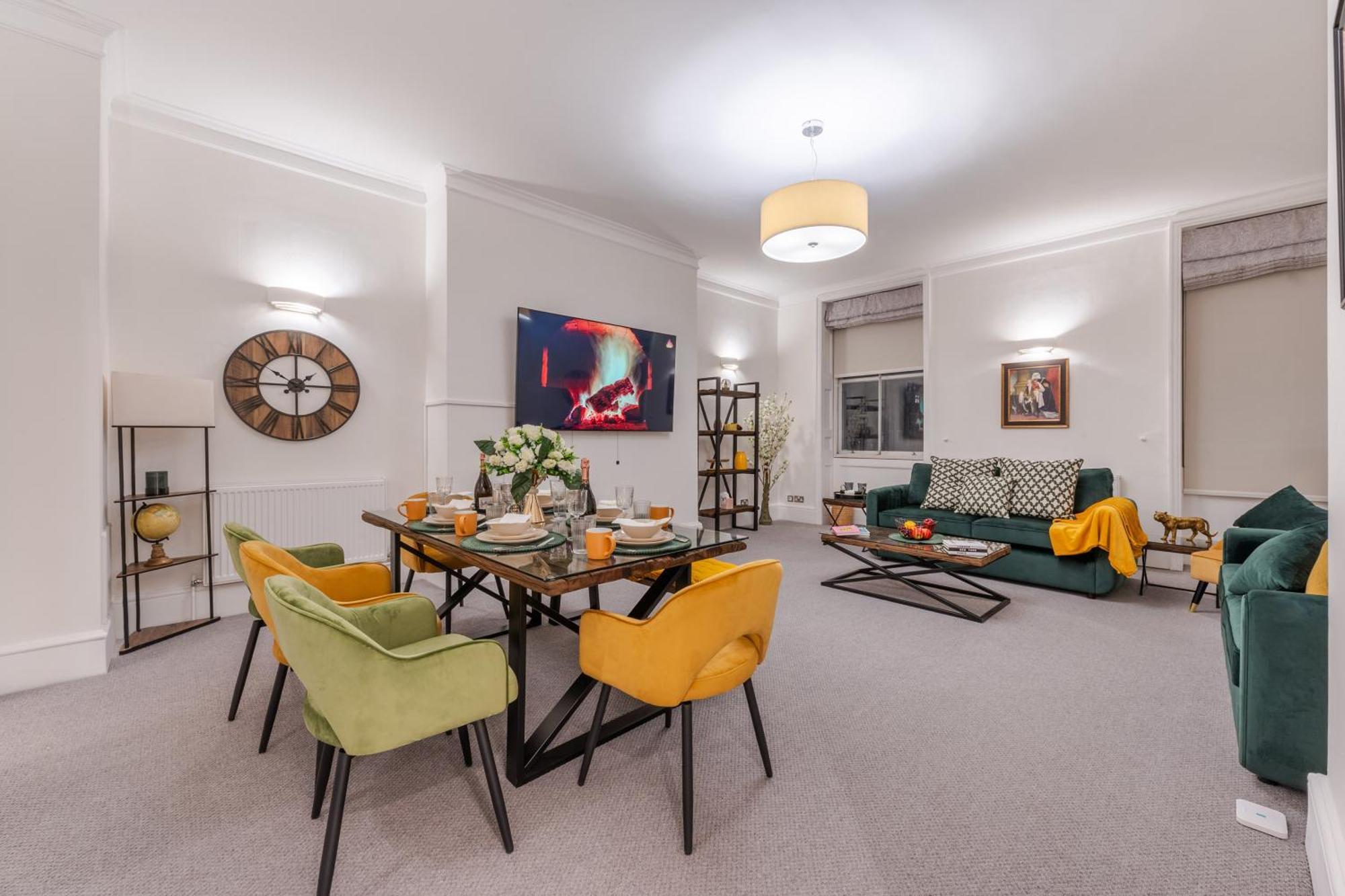 5H Modern Elegance 1-Bedroom City Living In London Eksteriør billede
