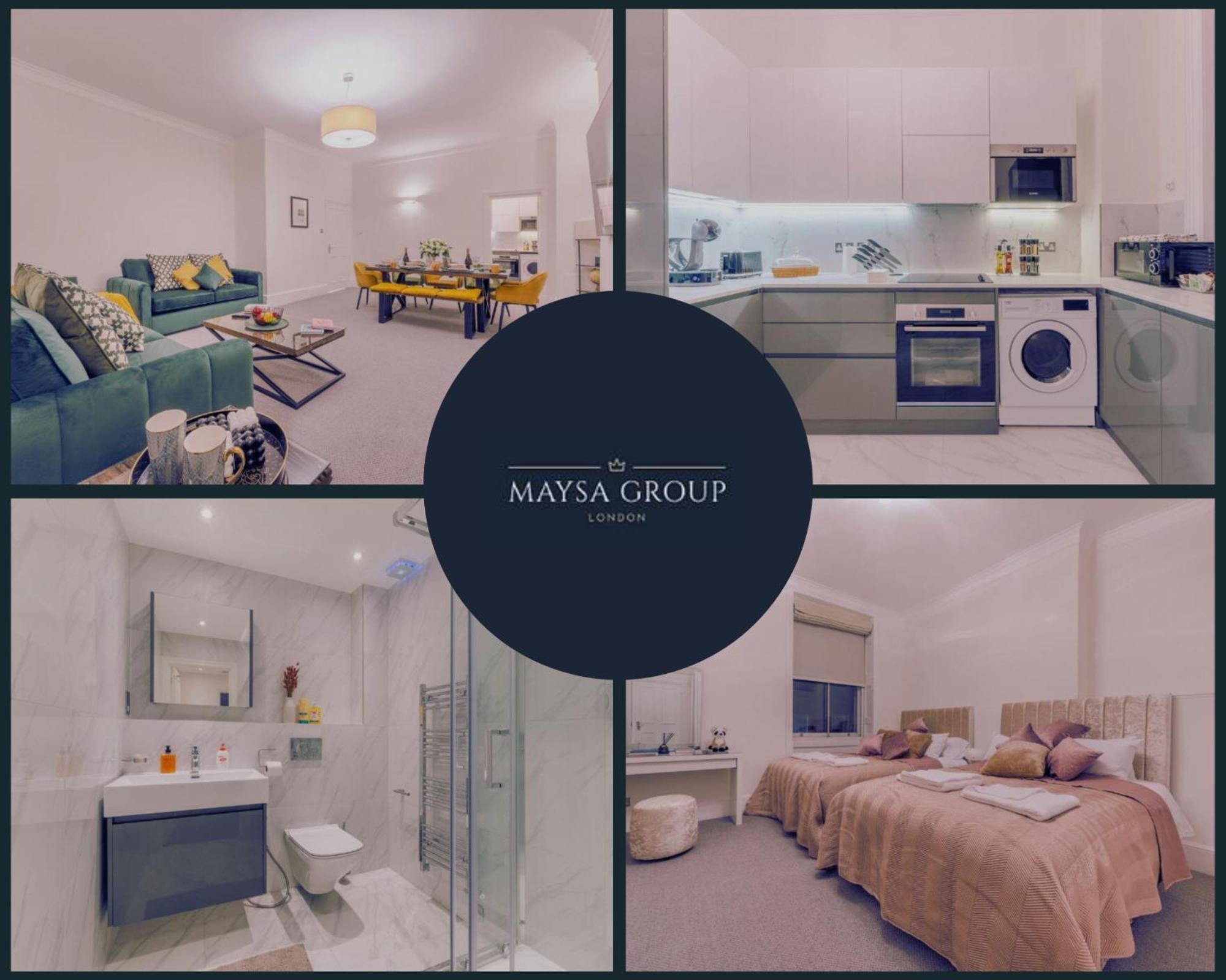 5H Modern Elegance 1-Bedroom City Living In London Eksteriør billede